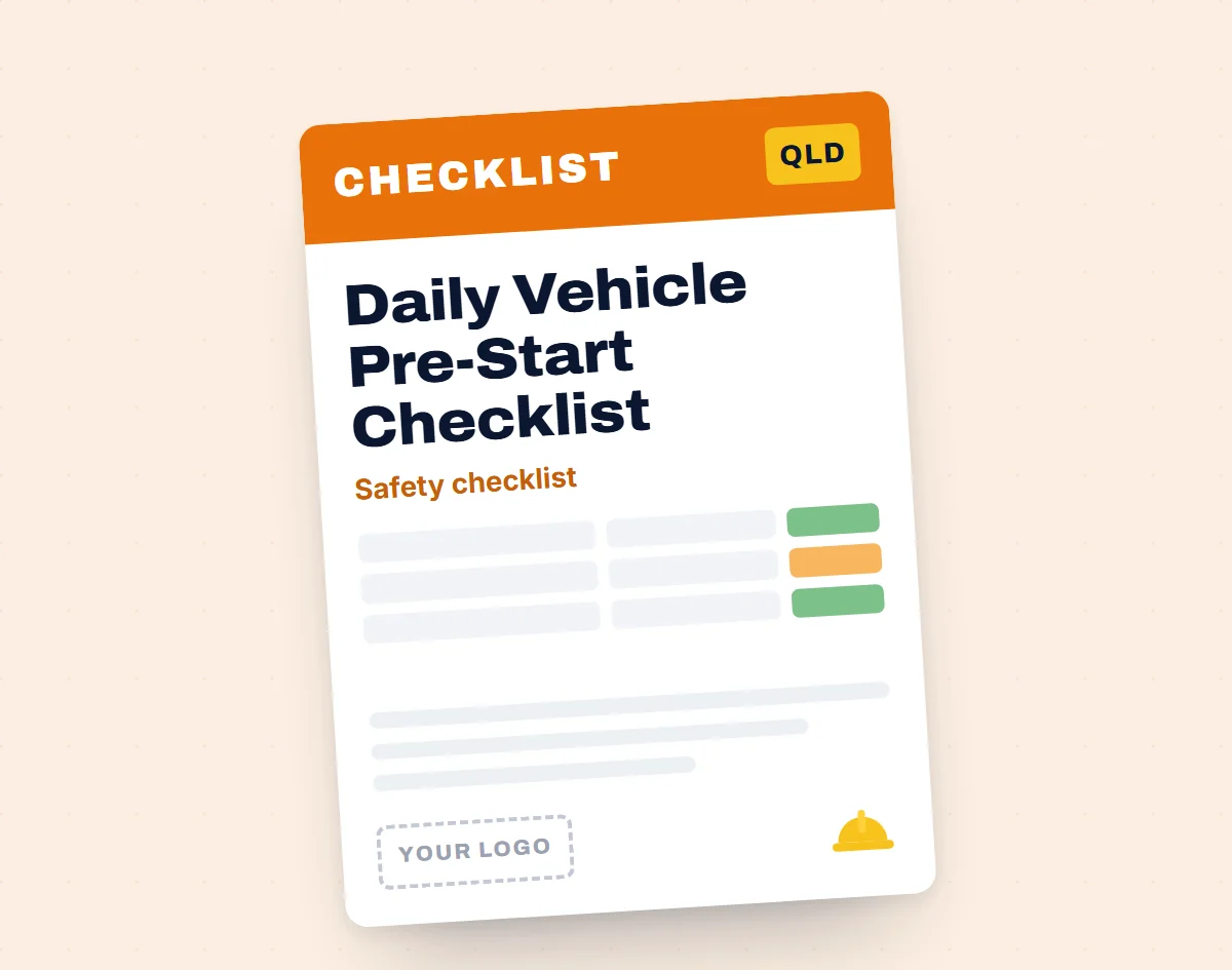 Daily Vehicle Pre-Start Checklist