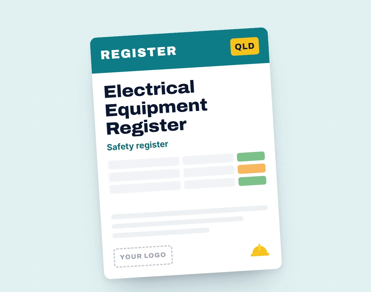 Electrical Equipment Register