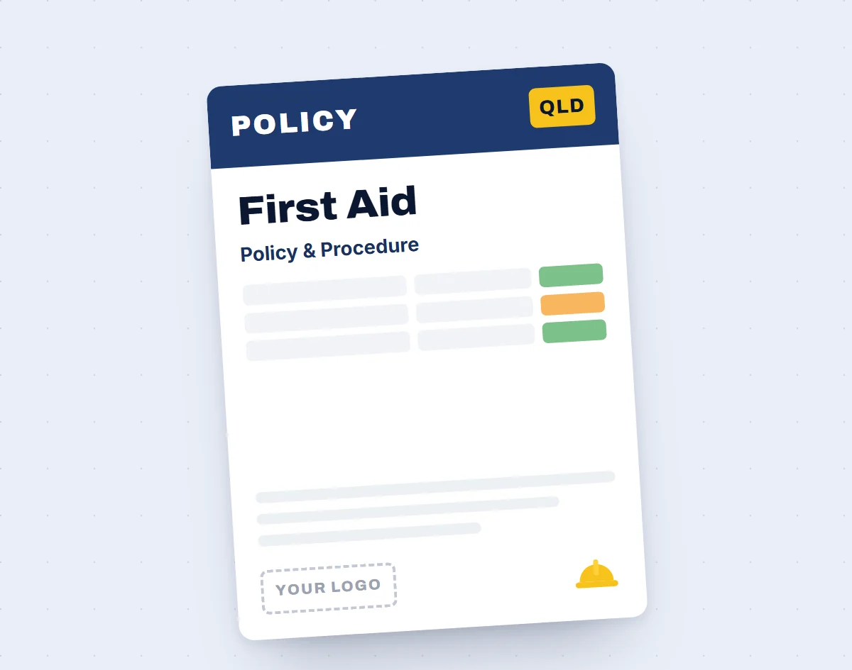 First Aid Policy Template