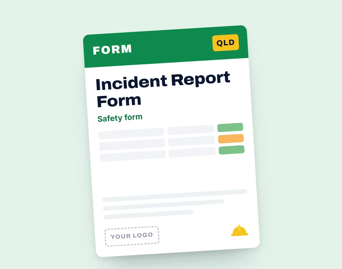 Free Incident Report Form Template