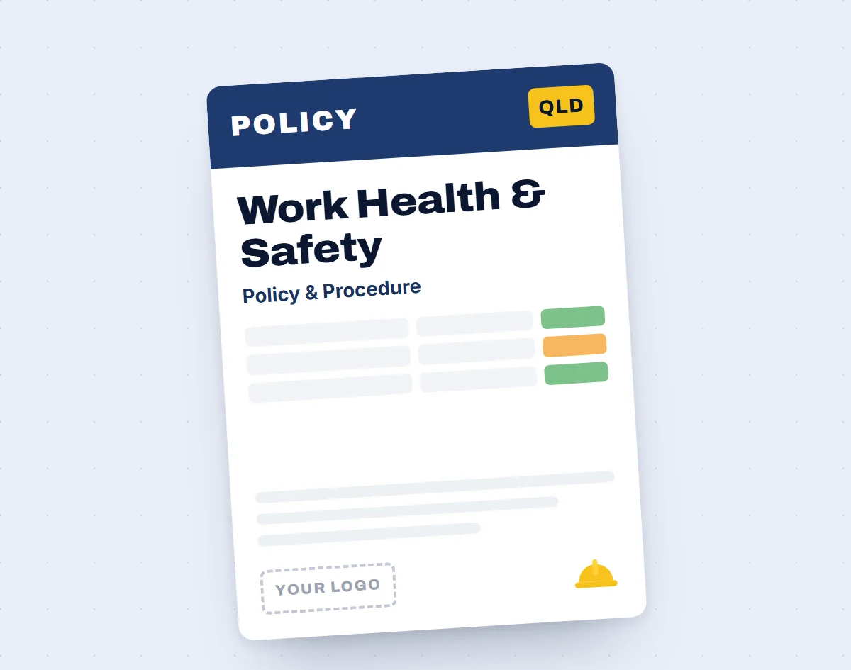 Free Work Health & Safety Policy Template