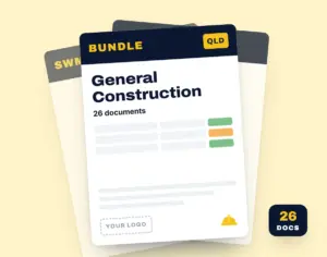General Construction SWMS Bundle template cover