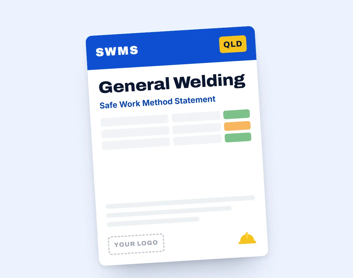 General Welding SWMS