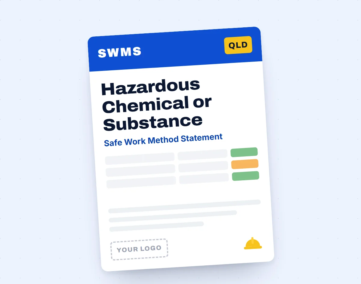Hazardous Chemical or Substance SWMS