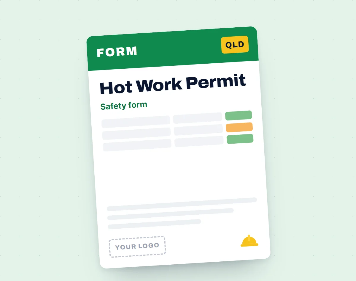 Hot Work Permit Template