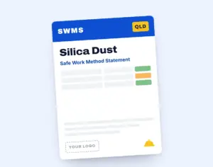Silica Dust SWMS Template template cover