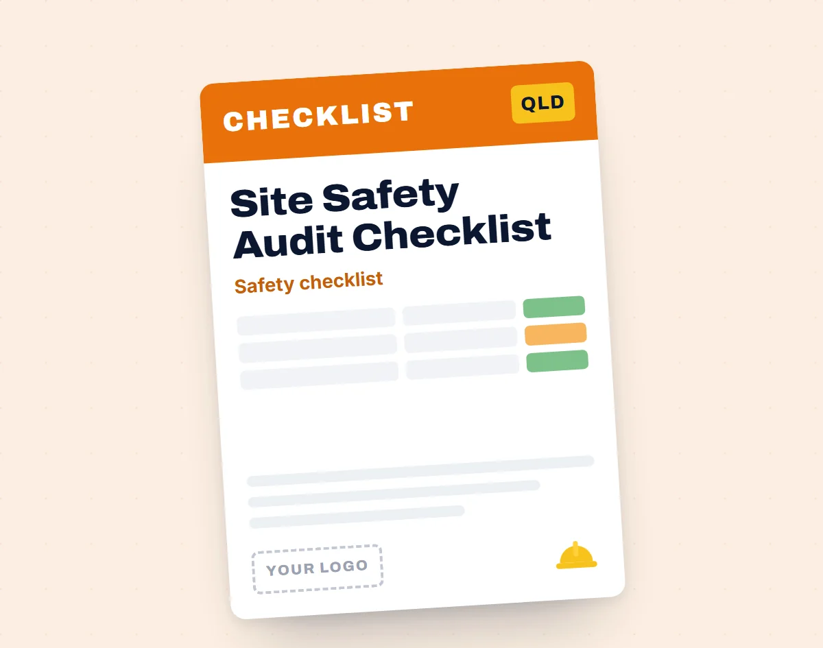 Site Safety Audit Checklist