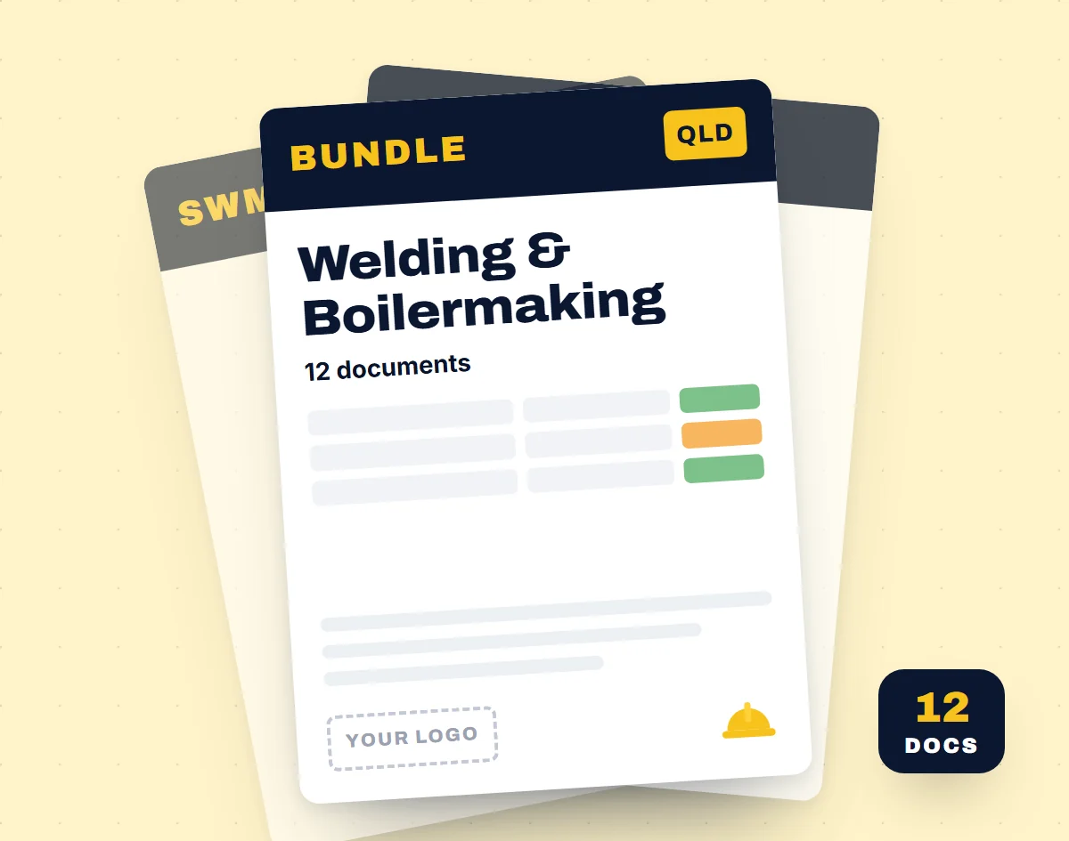 Welding & Boilermaking SWMS Bundle